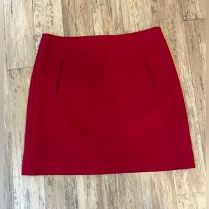 LOFT Vibrant Fuchsia Skirt
